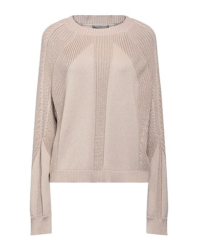 ALBERTA FERRETTI Jumper Light brown 100% Cotton