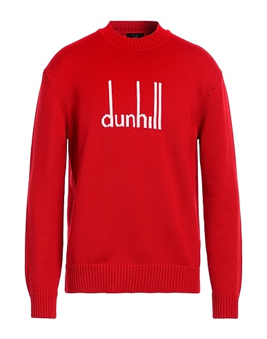 DUNHILL Pullover Rosso 100% Lana Merino