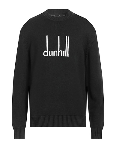 DUNHILL Pullover Nero 100% Lana Merino