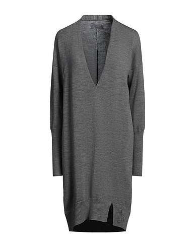 ZADIG&VOLTAIRE Knit dress Grey 100% Merino Wool