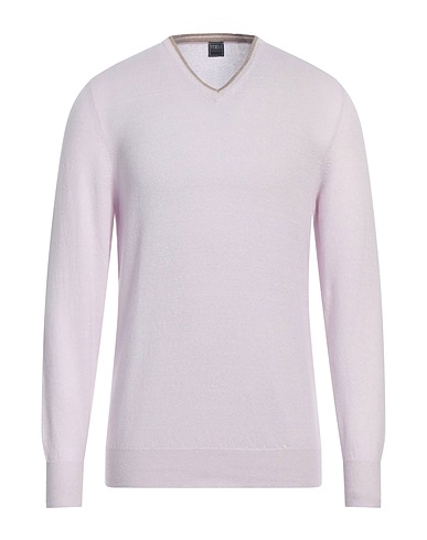 FEDELI Cashmere jumper Lilac 70% Cashmere, 30% Linen