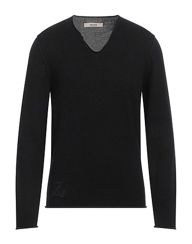 ZADIG&VOLTAIRE Jumper Black 100% Merino Wool