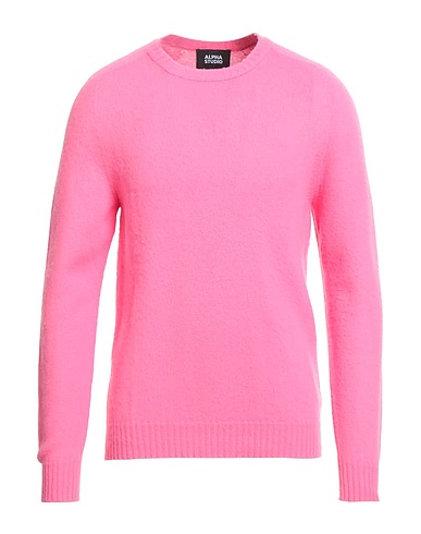 ALPHA STUDIO Sweater Pink 100% Wool