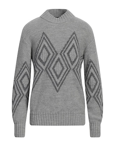 EMPORIO ARMANI Pullover Grigio chiaro 45% Acrilico, 40% Lana di alpaca, 15% Lana