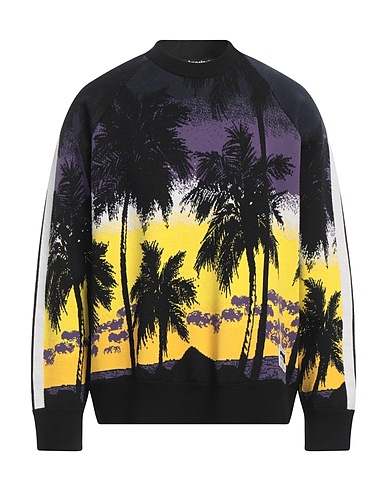 PALM ANGELS Sweater Black 100% Virgin Wool