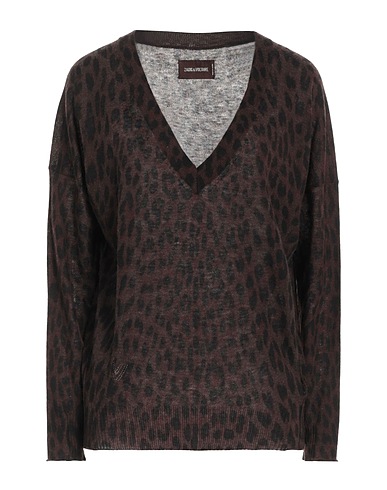 ZADIG&VOLTAIRE Cashmere jumper Chocolate brown 100% Cashmere