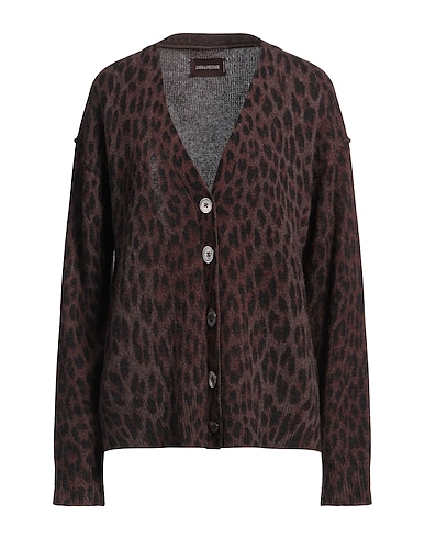 ZADIG&VOLTAIRE Cardigan Brown 100% Cashmere