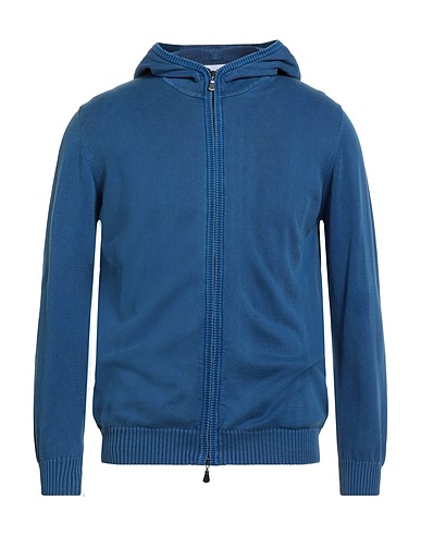 ALPHA STUDIO Cardigan Blue 100% Cotton