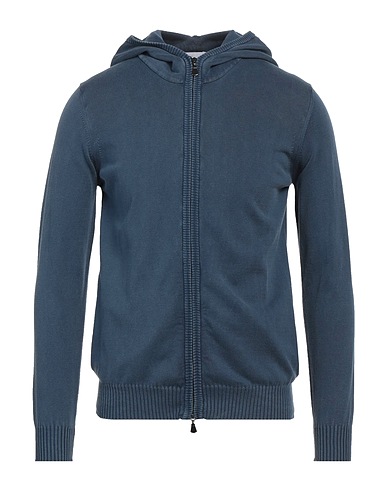 ALPHA STUDIO Cardigan Slate blue 100% Cotton