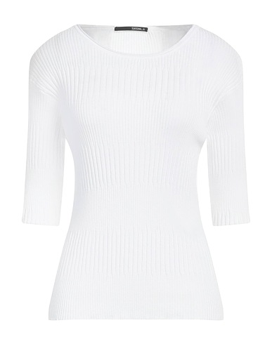 TORTONA 21 Jumper White 68% Viscose, 32% Polyester