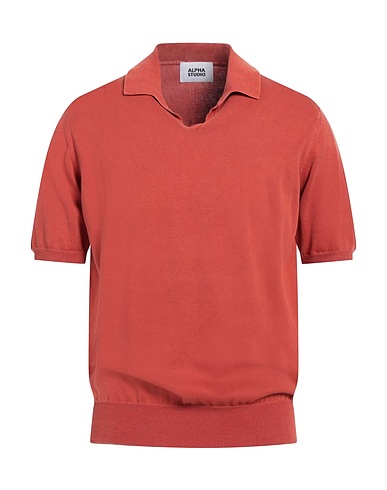 ALPHA STUDIO Jumper Rust 100% Cotton