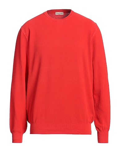CASHMERE COMPANY プルオーバー 赤茶色 コットン 70% / シルク 30%