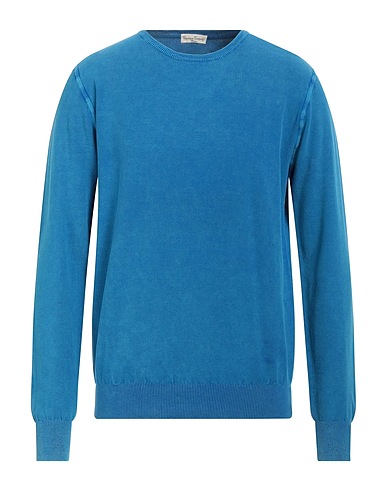 CASHMERE COMPANY Sweater Azure 70% Cotton, 30% Silk
