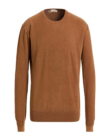 CASHMERE COMPANY Pullover Marrone 70% Cotone, 30% Seta