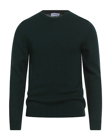 MARKUP Pullover Verde scuro 70% Acrilico, 30% Lana