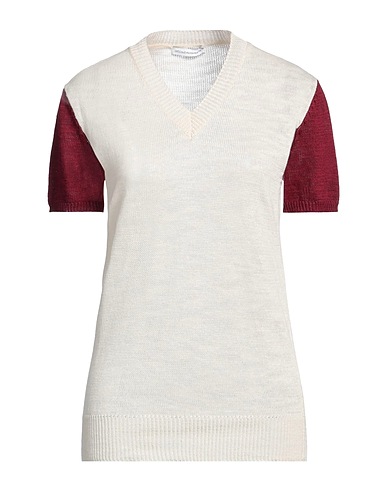 NICCOLÒ PASQUALETTI Jumper Ivory 50% Cotton, 50% Linen