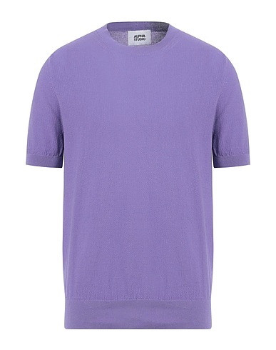 ALPHA STUDIO Jumper Mauve 100% Cotton