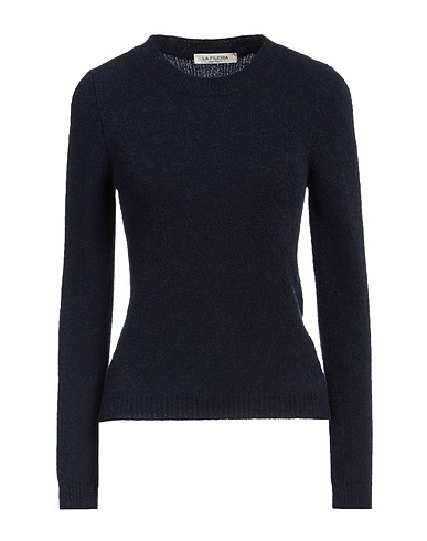 LA FILERIA Jumper Midnight blue 70% Virgin Wool, 30% Polyamide