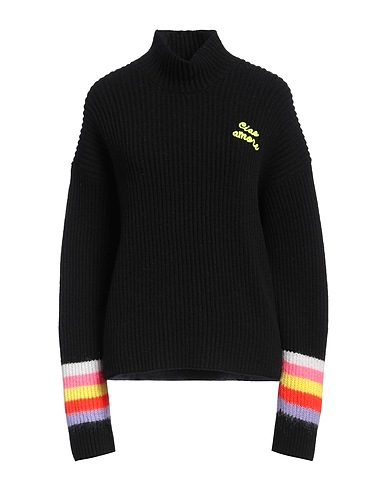 GIADA BENINCASA Turtleneck NERO 60% Merino Wool, 20% Mohair wool, 10% Cashmere, 10% Polyamide