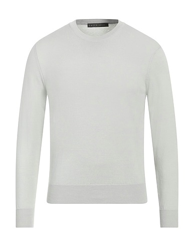 VNECK Pullover Grigio chiaro 84% Cotone, 16% Poliammide