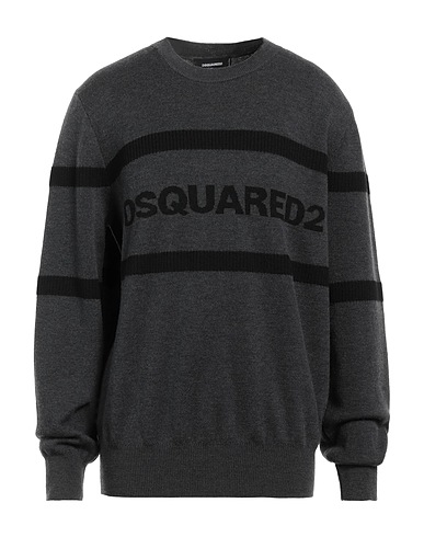 DSQUARED2 Pullover Gris anthracite 100% Laine