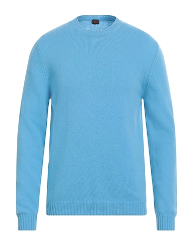 MP MASSIMO PIOMBO Jumper Light blue 100% Merino Wool