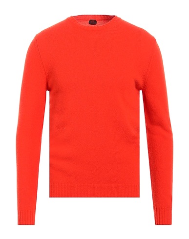 MP MASSIMO PIOMBO Pullover Arancione 100% Lana Merino