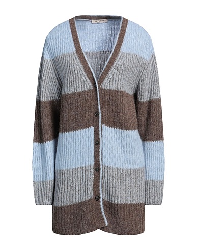 LA FILERIA Cardigan Light blue 55% Alpaca wool, 35% Polyamide, 10% Virgin Wool