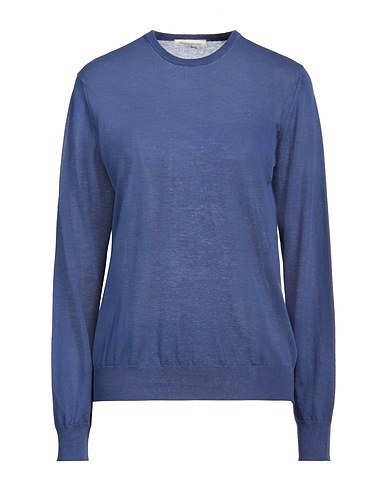 ROSSOPURO Pullover Blu 100% Cotone