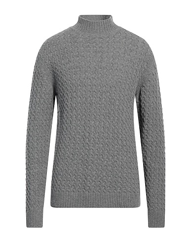 HōSIO Polo neck Grey 80% Wool, 20% Polyester