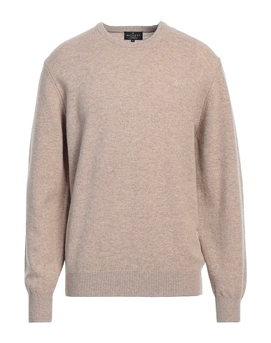 HACKETT Jumper Sand 100% Lambswool