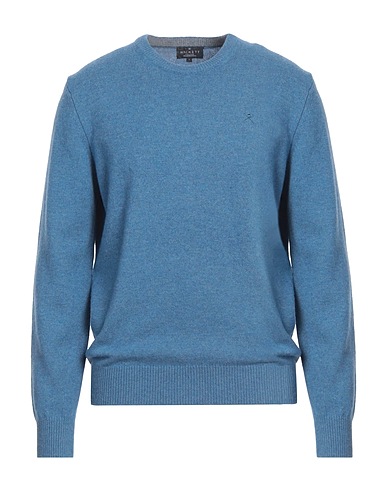 HACKETT Jumper Light blue 100% Lambswool