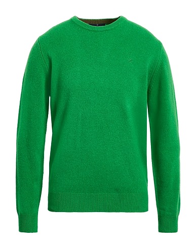 HACKETT Jumper Green 100% Lambswool