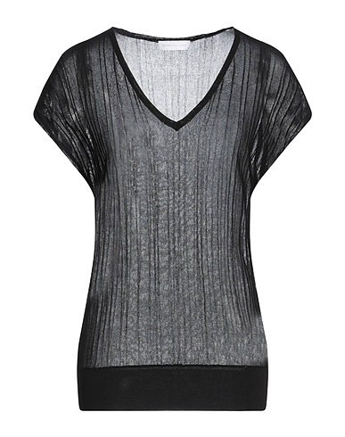 DIANA GALLESI Jumper Black 91% Viscose, 9% Polyamide