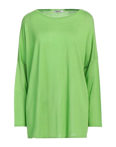 KANGRA Sweater VERDE CHIARO 85% Silk, 15% Cashmere