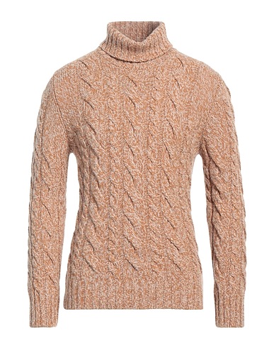GRAN SASSO Turtleneck Camel 100% Virgin Wool