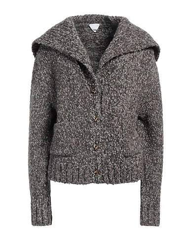BOTTEGA VENETA Cardigan Grey 52% Alpaca wool, 47% Wool, 1% Polyamide