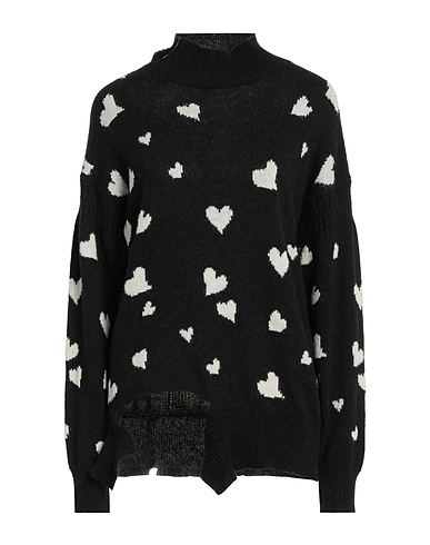 MARNI Rollkragenpullover Schwarz 75% Wolle, 25% Alpakawolle