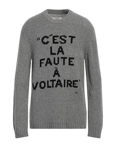 ZADIG&VOLTAIRE Sweater Grey 100% Merino Wool