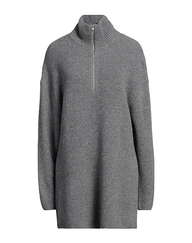 SECOND FEMALE Polo neck Lead 95% Wool, 5% Cashmere