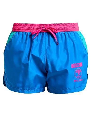 MOSCHINO Swim shorts Azure 100% Polyester