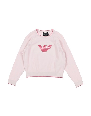EMPORIO ARMANI Jumper Light pink 91% Viscose, 7% Polyamide, 2% Elastane