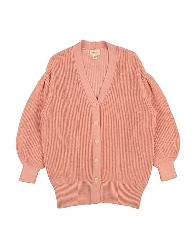 BELLEROSE Cardigan Salmon pink 60% Cotton, 40% Acrylic