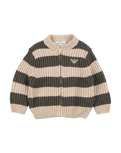 EMPORIO ARMANI Cardigan Military green 45% Viscose, 25% Virgin Wool, 25% Polyamide, 5% Cashmere