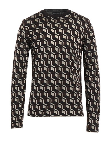 EMPORIO ARMANI Pullover Testa di moro 81% Lana Vergine, 19% Viscosa