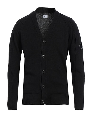 C.P. COMPANY Cardigan Black 80% Wool, 20% Polyamide