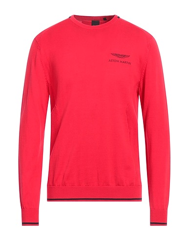 HACKETT Jumper Red 100% Cotton