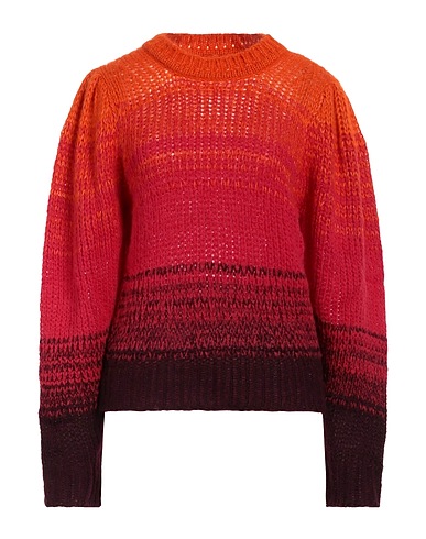 ULLA JOHNSON Sweater Orange 80% Baby alpaca wool, 17% Polyamide, 3% Wool