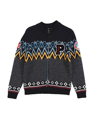 U.S.POLO ASSN. Cardigan Blu notte 70% Acrilico, 30% Lana