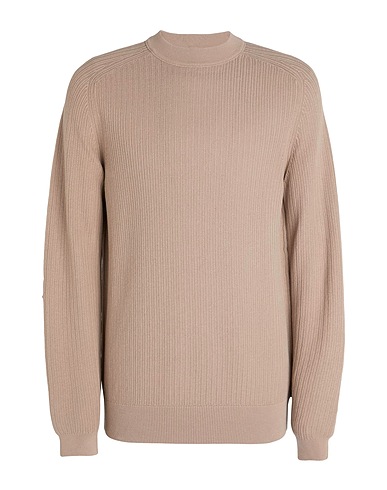 BOSS Sweater Light brown 100% Cotton